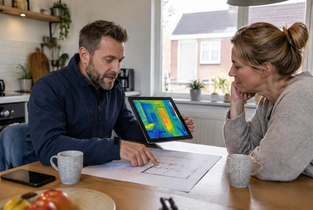 Lekdetectie Heusden – bevindingen bespreken aan de keukentafel